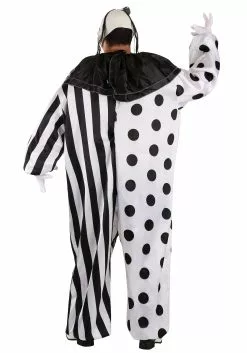 Fun World Adult Killer Clown Plus Size Costume -Disguise Store killer clown plus size costume alt 4