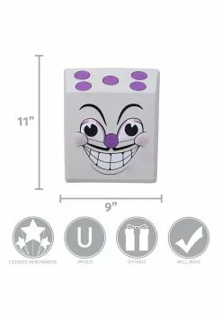 Elope King Dice Vacuform Mask -Disguise Store king dice vacuform mask alt 2