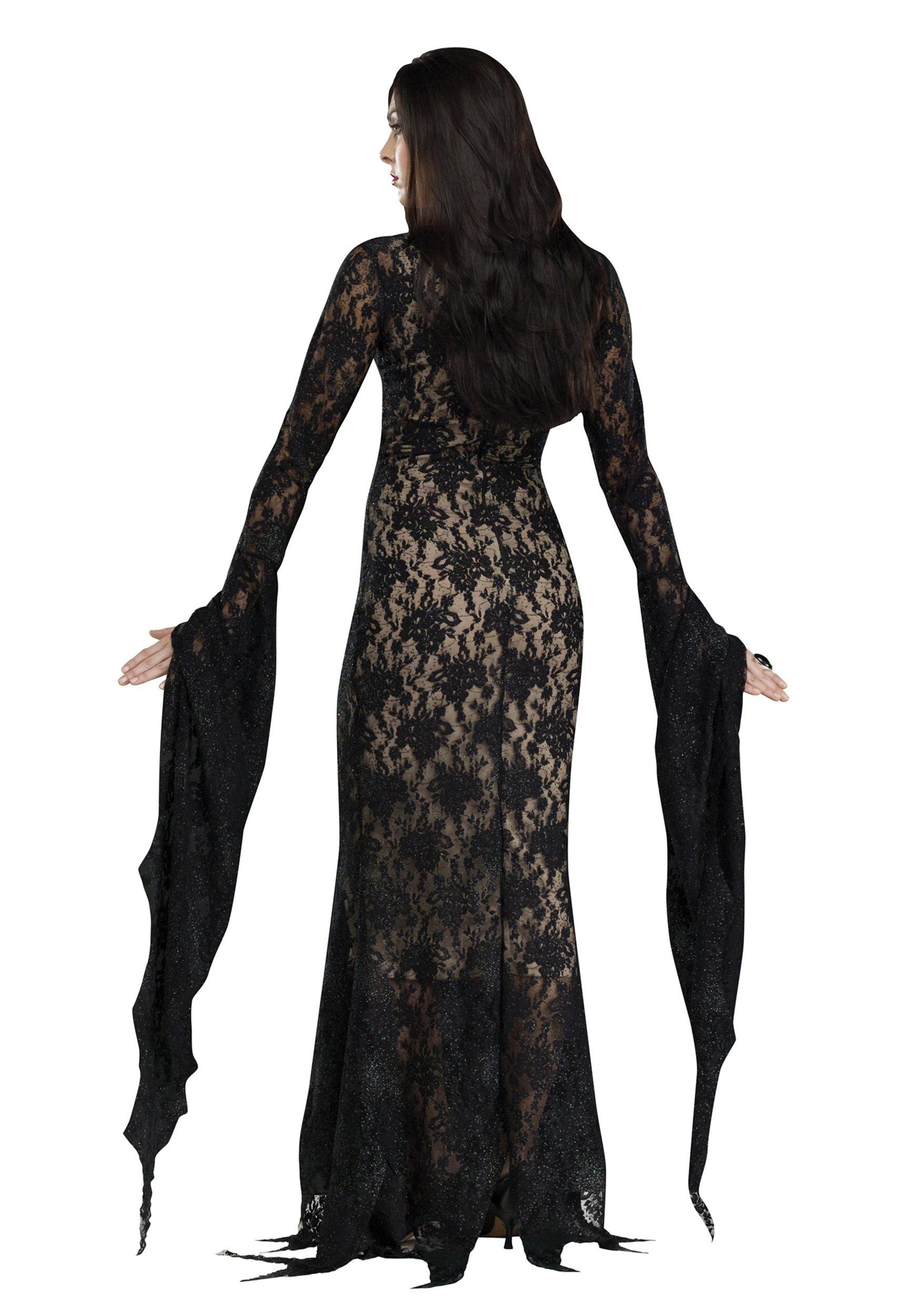 Fun World Lace Miss Darkness Adult Costume 4 Fun World Lace Miss Darkness Adult Costume - Image 2