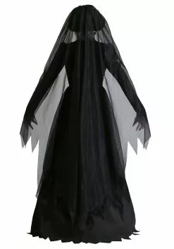 Fun Costumes Lady In Black Ghost Costume -Disguise Store lady in black womens ghost costume back