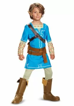 Disguise Legend Of Zelda Breath Of The Wild Deluxe Link Boys Costume