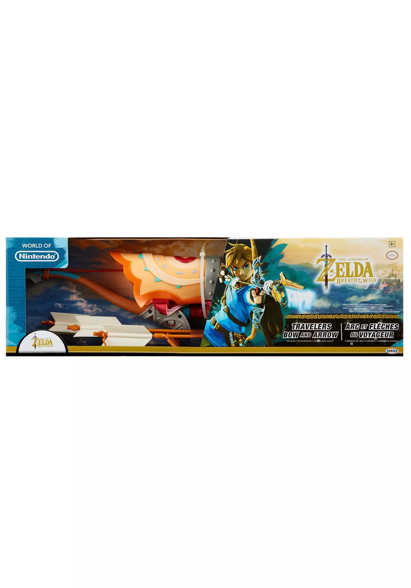 JAKKS PACIFIC Legend Of Zelda Breath Of The Wild Traveler's Bow & Arrow Accessory 6 JAKKS PACIFIC Legend Of Zelda Breath Of The Wild Traveler's Bow & Arrow Accessory - Image 4