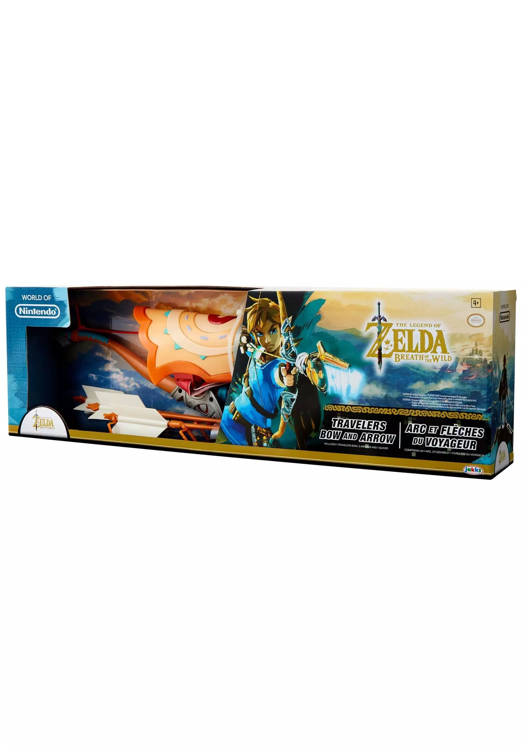 JAKKS PACIFIC Legend Of Zelda Breath Of The Wild Traveler's Bow & Arrow Accessory 8 JAKKS PACIFIC Legend Of Zelda Breath Of The Wild Traveler's Bow & Arrow Accessory - Image 6