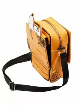 LOUNGEFLY Women's Peanuts Great Pumpkin Snoopy Doghouse Crossbody Bag -Disguise Store loungefly peanuts great pumpkin snoopy doghouse cr alt 2