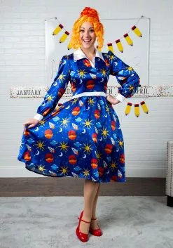 Partytime Costume & Lingerie (Yiwu) Factory The Magic School Bus Miss Frizzle Costume -Disguise Store magic school bus miss frizzle alt 2