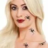 Smiffys Spider Make Up FX 3D Stickers -Disguise Store make up fx 3d spider stickers