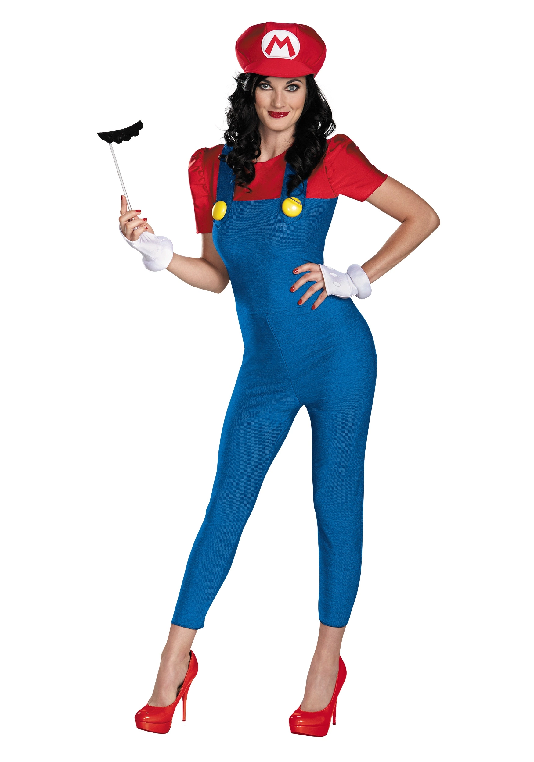 Disguise Women's Deluxe Mario Costume 3 Disguise Women's Deluxe Mario Costume