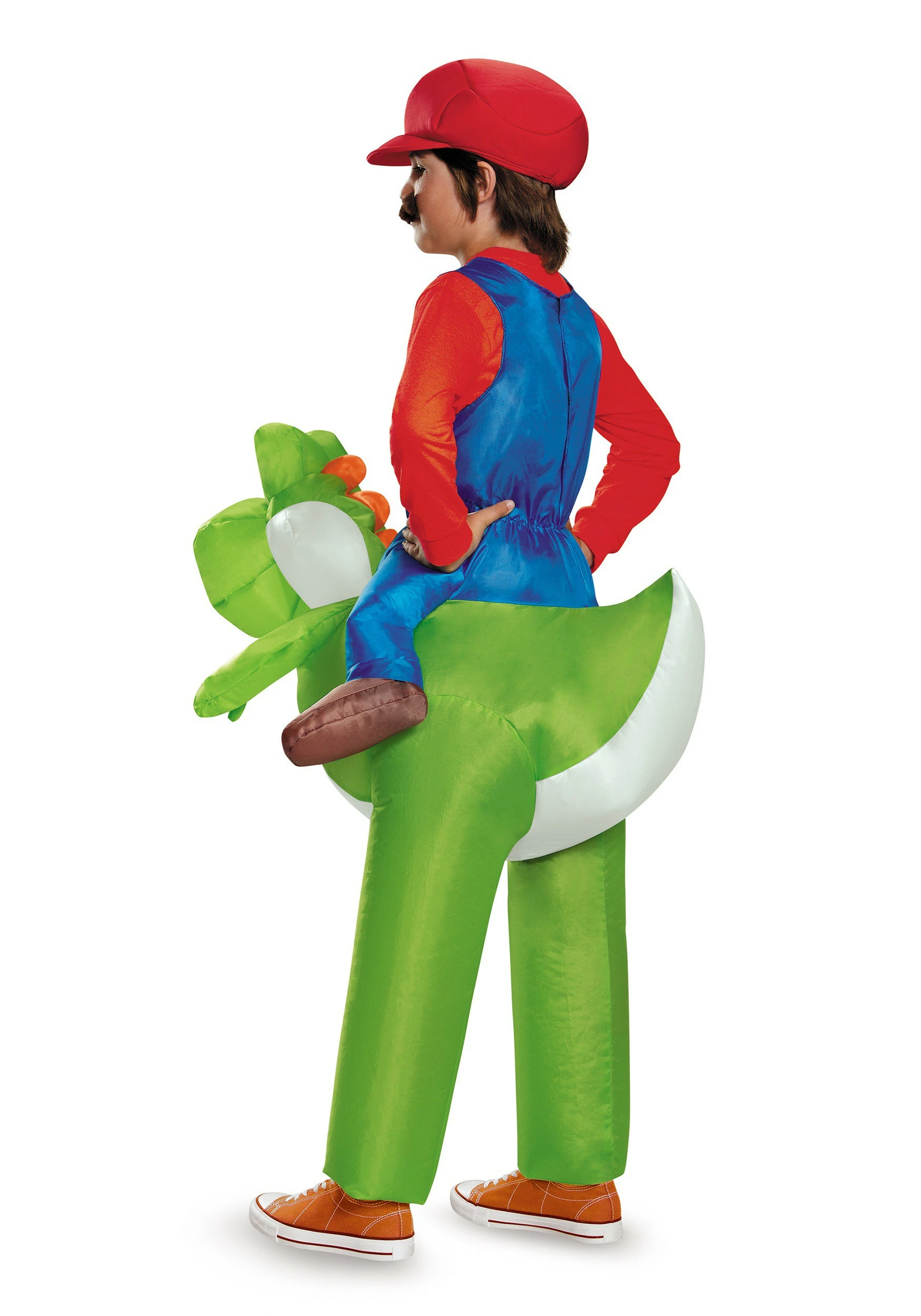Disguise Mario Riding Yoshi Child Costume 4 Disguise Mario Riding Yoshi Child Costume - Image 2