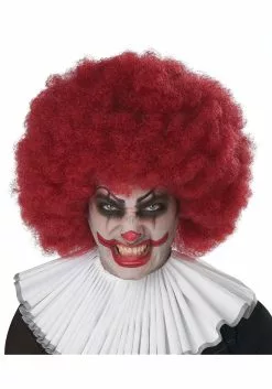 California Costume Collection Maroon Jumbo Afro Wig