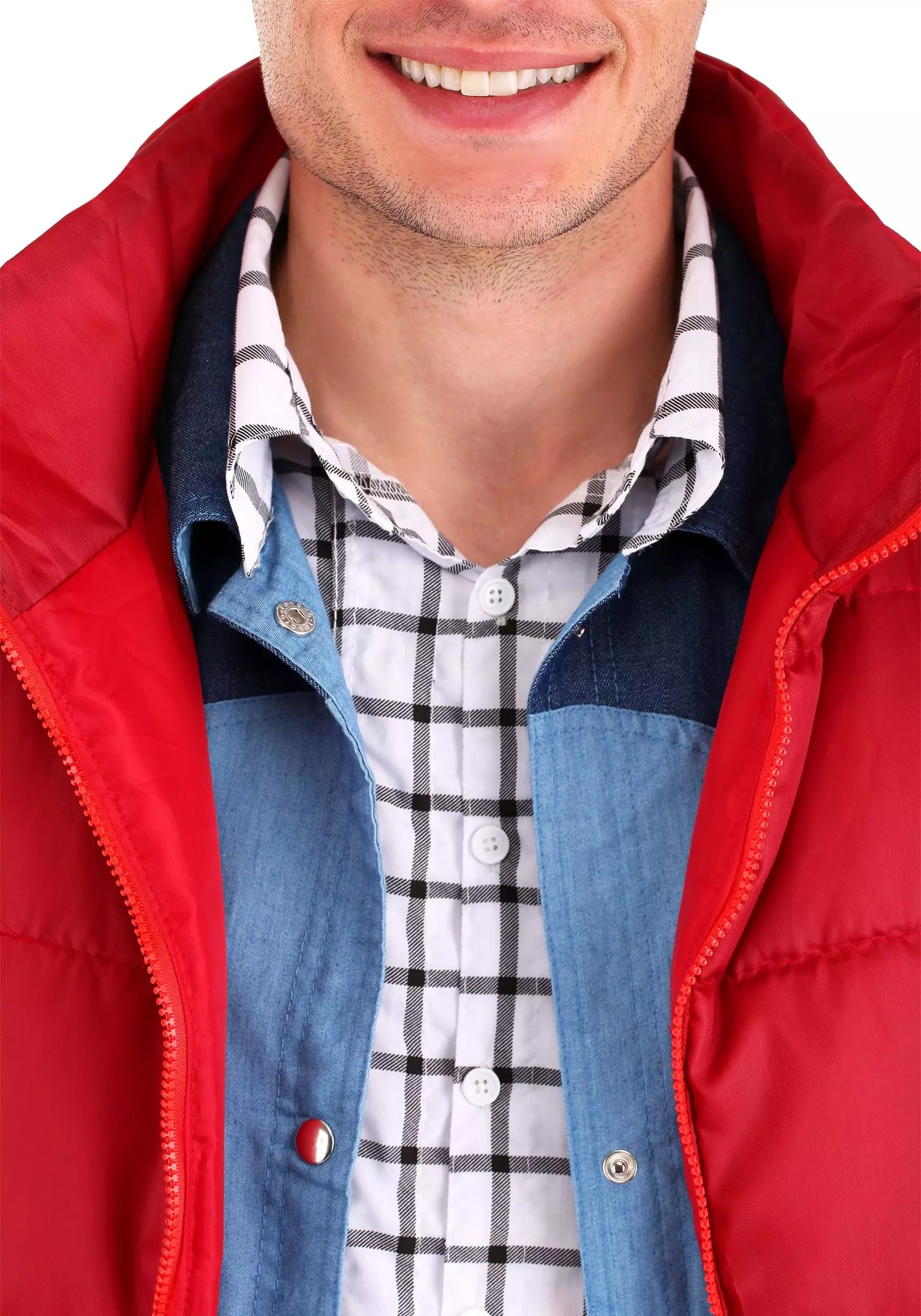 Fun Costumes Back To The Future Marty McFly Plus Size Costume For Men 5 Fun Costumes Back To The Future Marty McFly Plus Size Costume For Men - Image 3