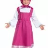LF Products Pte. Ltd. Masha And The Bear Masha Costume For Girls