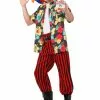 Partytime Costume & Lingerie (Yiwu) Factory Ace Ventura Costume With Wig For Men -Disguise Store mens ace ventura costume with wig