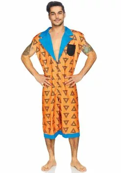 LEG AVENUE Men's Bedrock Bro Romphim Costume