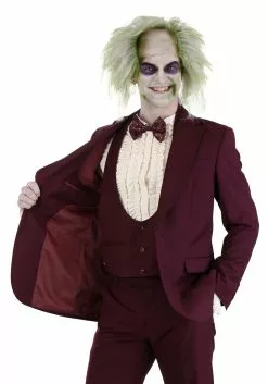 Haizhilan Garment CO., LTD Men's Beetlejuice Wedding Suit Blazer 11 Haizhilan Garment CO., LTD Men's Beetlejuice Wedding Suit Blazer -Disguise Store mens beetlejuice suit blazer alt 4