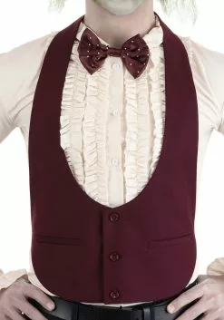 Haizhilan Garment CO., LTD Beetlejuice Wedding Suit Vest -Disguise Store mens beetlejuice wedding suit vest alt 3