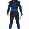 LEG AVENUE Blue Ninja Mens Costume -Disguise Store mens blue ninja