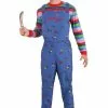 Jerry Leigh Child's Play Chucky Costume For Men 2 Jerry Leigh Child's Play Chucky Costume For Men -Disguise Store mens childs play chucky costume