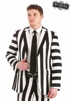 Haizhilan Garment CO., LTD Classic Beetlejuice Men's Blazer -Disguise Store mens classic beetlejuice blazer alt 11