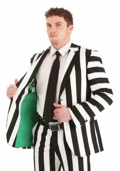 Haizhilan Garment CO., LTD Classic Beetlejuice Men's Blazer -Disguise Store mens classic beetlejuice blazer alt 6