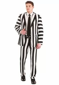 Haizhilan Garment CO., LTD Classic Beetlejuice Men's Blazer -Disguise Store mens classic beetlejuice blazer alt 7