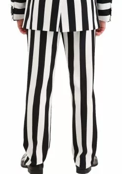 Haizhilan Garment CO., LTD Classic Beetlejuice Suit Pants For Men -Disguise Store mens classic beetlejuice suit pants alt 3