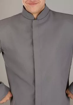 Fun Costumes Deluxe Adult Gray Suit Costume -Disguise Store mens deluxe evil suit costume alt 3