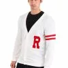 Fun Costumes Deluxe Grease Rydell High Men's Letterman Sweater -Disguise Store mens deluxe grease rydell high letterman sweater