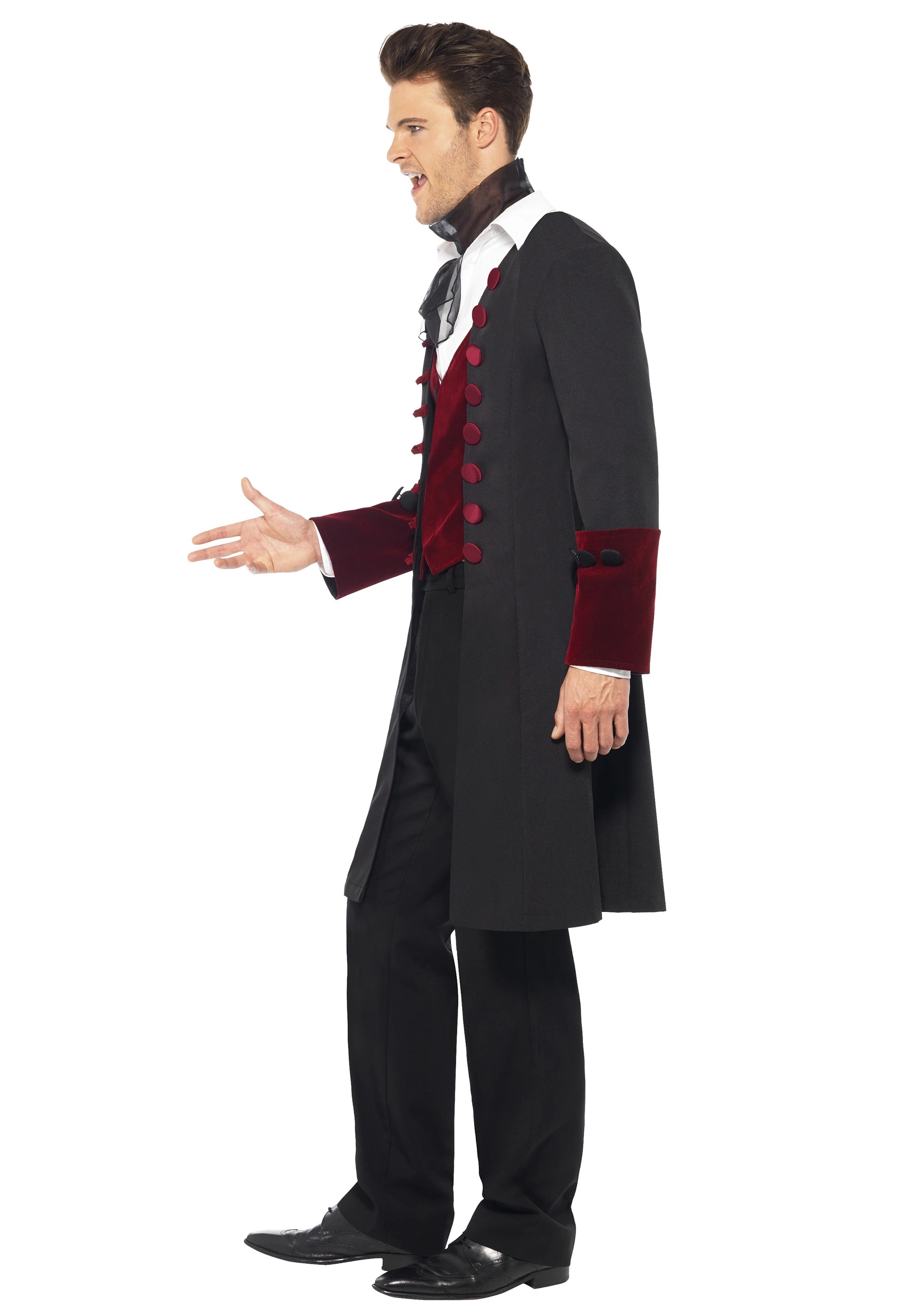 Smiffys Men's Gothic Vampire Costume 6 Smiffys Men's Gothic Vampire Costume - Image 4