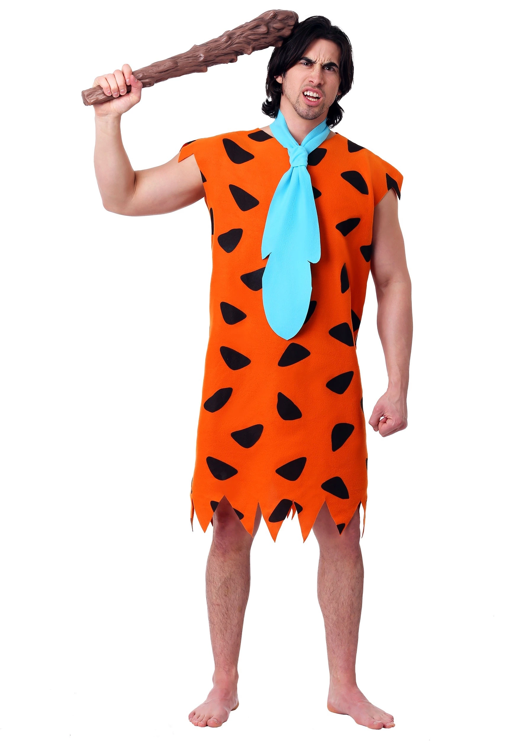 Rubies Costume Co. Inc Men's Fred Flintstone Costume 4 Rubies Costume Co. Inc Men's Fred Flintstone Costume - Image 2