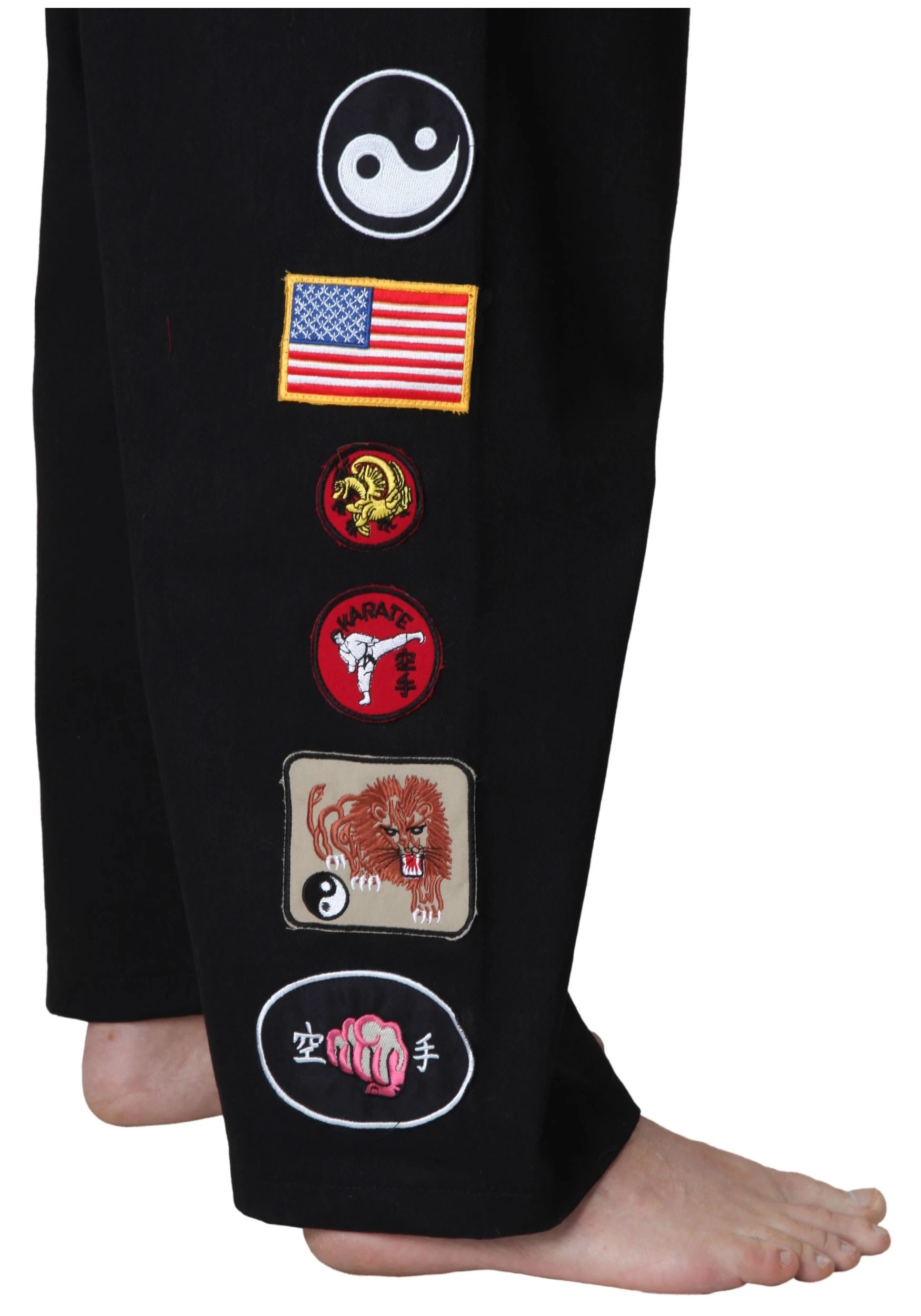 Fun Costumes Karate Kid Plus Size Authentic Cobra Kai Men's Costume 6 Fun Costumes Karate Kid Plus Size Authentic Cobra Kai Men's Costume - Image 4