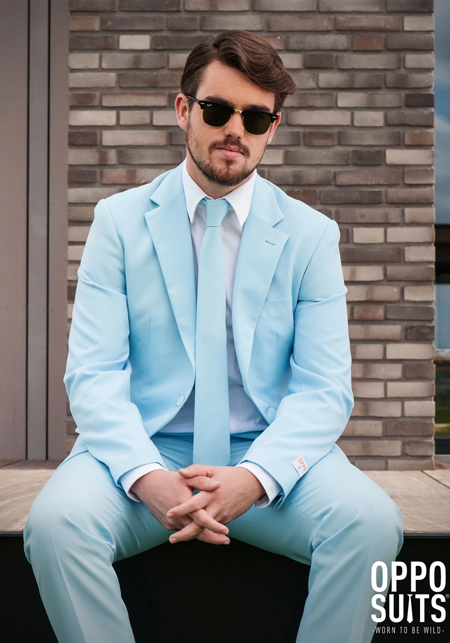 Men's OppoSuits Baby Blue Suit 5 Men's OppoSuits Baby Blue Suit - Image 3