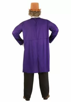 Jerry Leigh Plus Size Willy Wonka Costume For Men -Disguise Store mens plus size willy wonka costume alt 1