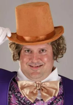 Jerry Leigh Plus Size Willy Wonka Costume For Men -Disguise Store mens plus size willy wonka costume alt 2