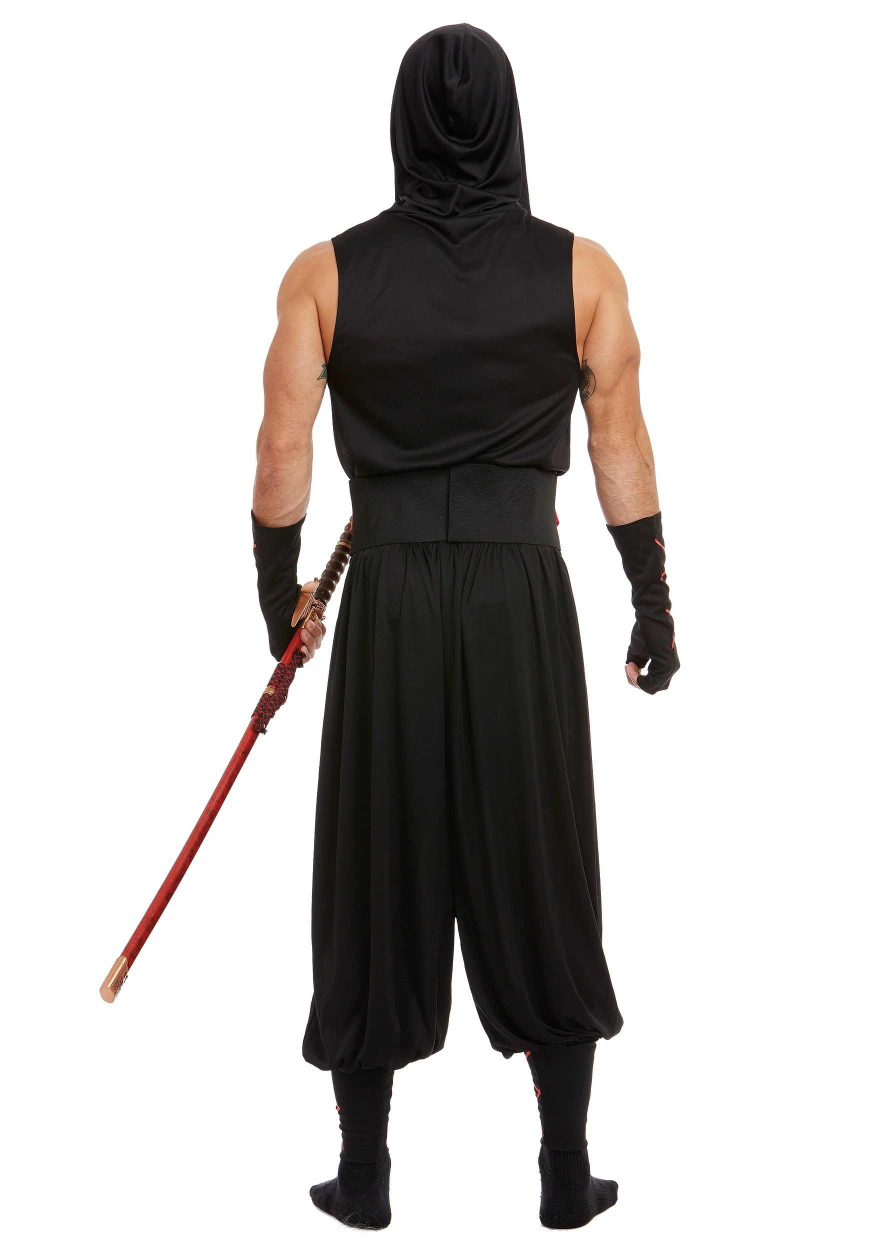 Dreamgirl Men's Sexy Ninja Costume 4 Dreamgirl Men's Sexy Ninja Costume - Image 2