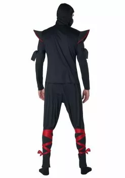 California Costume Collection Men's Stealth Ninja Costume -Disguise Store mens stealth ninja costume alt 2