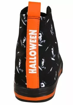 Ground Up Michael Myers Halloween High Top Shoes -Disguise Store michael myers high top shoes alt 5