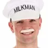 H.M. Smallwares Milkman Hat And Mustache Costume Accessory Kit 2 H.M. Smallwares Milkman Hat And Mustache Costume Accessory Kit -Disguise Store milkman hat and mustache kit 1