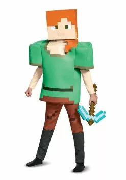 Disguise Minecraft Alex Deluxe Child Costume