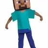 Disguise Minecraft Child Adaptive Steve Costume 1 Disguise Minecraft Child Adaptive Steve Costume -Disguise Store minecraft child adaptive steve costume