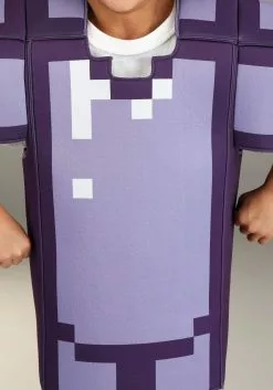 Disguise Limited Kid's Minecraft Enchanted Armor Deluxe Kid's Costume -Disguise Store minecraft enchanted diamond armor deluxe child cos alt 4