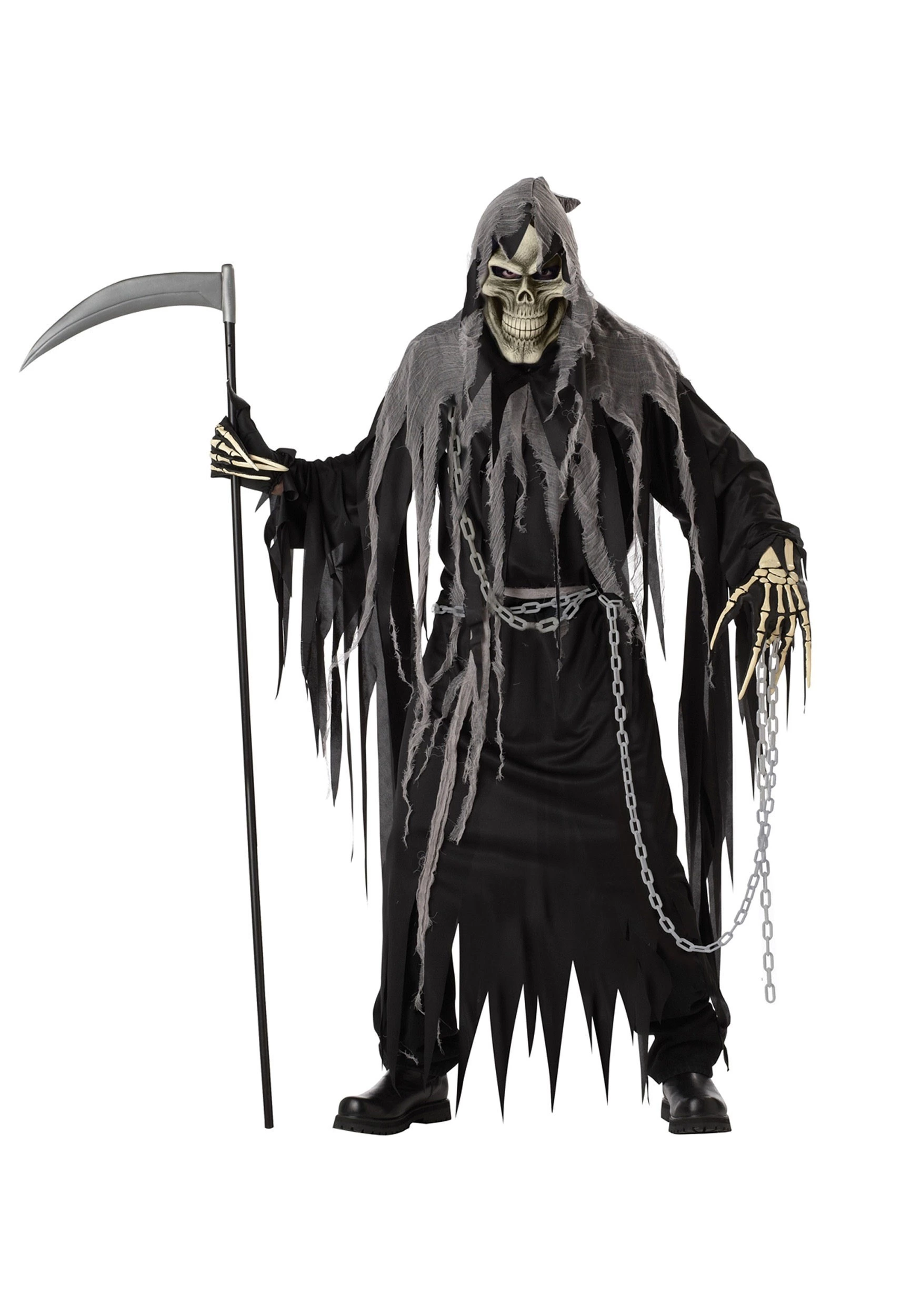 California Costume Collection Adult Mr. Grim Costume 3 California Costume Collection Adult Mr. Grim Costume