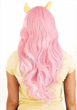 Partytime Wig My Little Pony Fluttershy Women's Wig -Disguise Store my little pony fluttershy wig alt 2