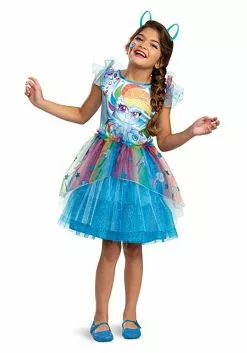 Disguise Toddler/Kid's My Little Pony Rainbow Dash Deluxe Costume