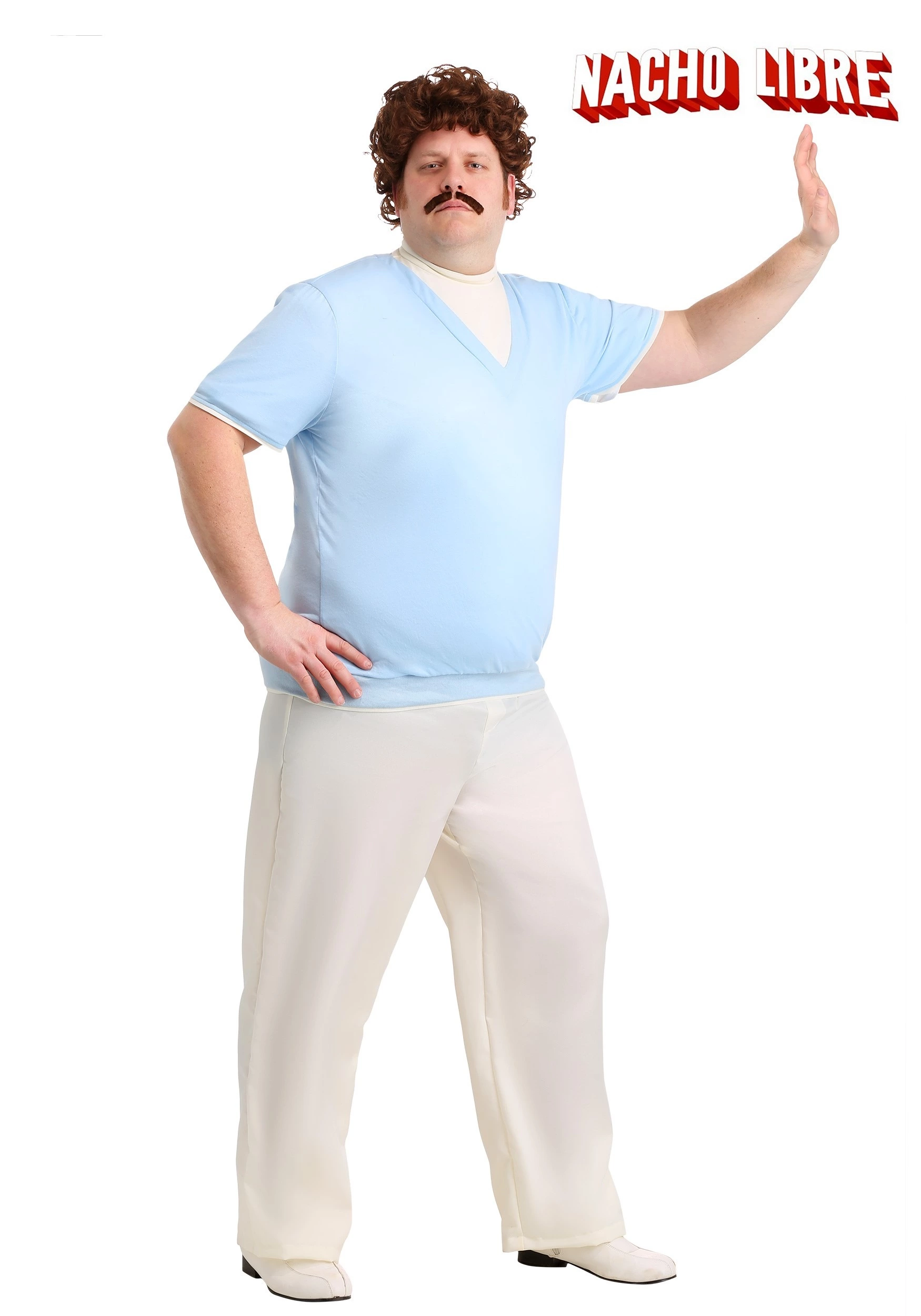 Fun Costumes Adult Nacho Libre Leisure Costume 3 Fun Costumes Adult Nacho Libre Leisure Costume