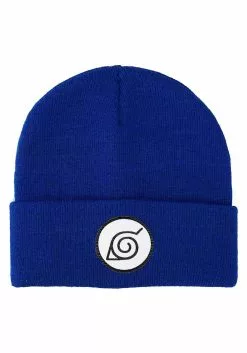 Bioworld Merchandising / Independent Sales Naruto Hidden Leaf Village & Akatsuki Set Of 2 Combo Cuff Beanies -Disguise Store naruto hidden leaf village akatsuki combo cuff beanie alt 3