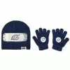 Bioworld Merchandising / Independent Sales Kid's Naruto Hidden Leaf Village Beanie & Gloves Combo -Disguise Store naruto hidden leaf village kids beanie gloves combo
