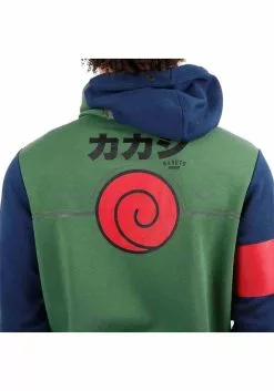 Bioworld Merchandising / Independent Sales Kakashi Cosplay Hoodie From Naruto -Disguise Store naruto kakashi cosplay hoodie alt 2
