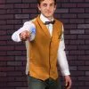 Haizhilan Garment CO., LTD Newt Scamander Vest And Tie For Men -Disguise Store newt scamander vest and tie