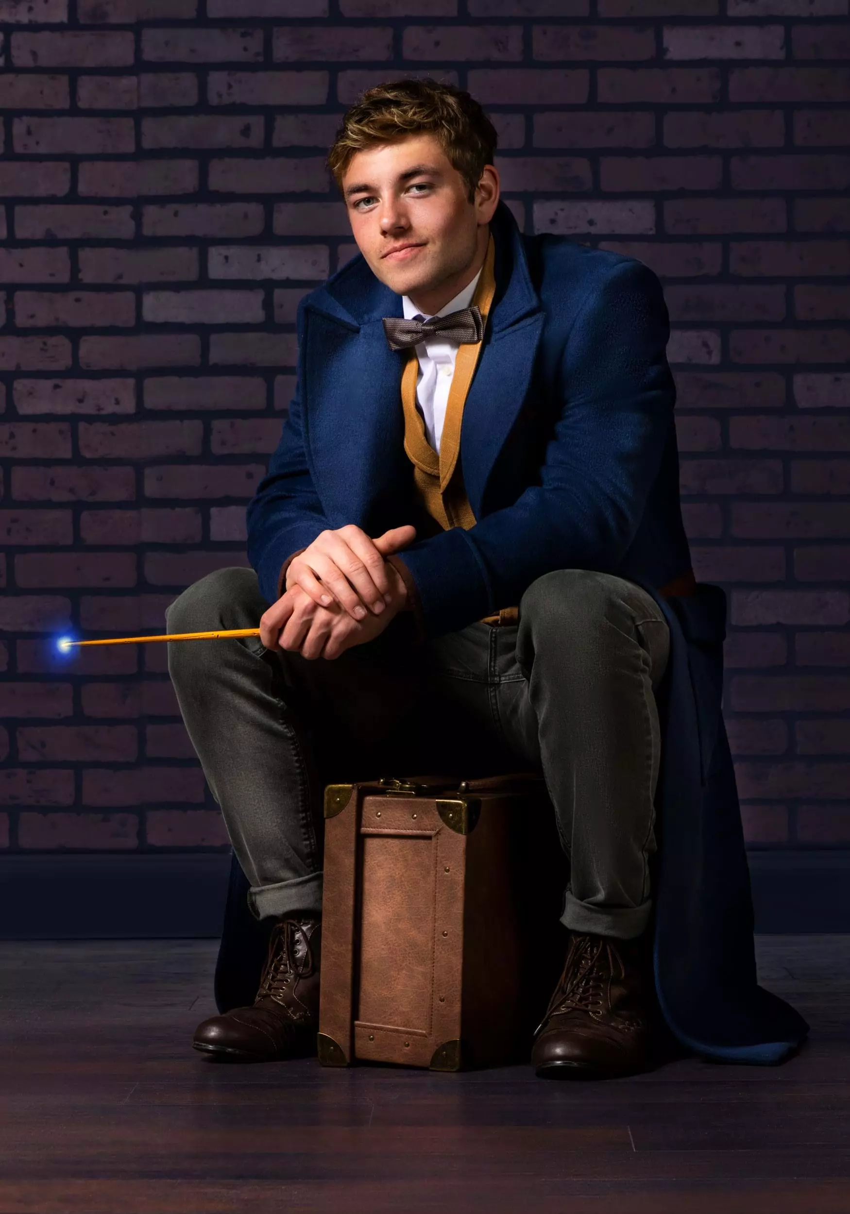 Haizhilan Garment CO., LTD Newt Scamander Vest And Tie For Men 5 Haizhilan Garment CO., LTD Newt Scamander Vest And Tie For Men - Image 3