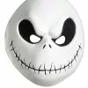 Disguise Nightmare Before Christmas Adult Jack Skellington Vacuform Mask -Disguise Store nightmare before christmas adult jack skellington vacuform m
